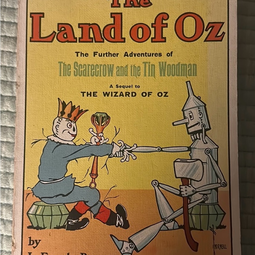 The Land of Oz, 1904 Sequel Wizard of Oz by L Frank Baum paperback Wicked - Picture 2 of 9